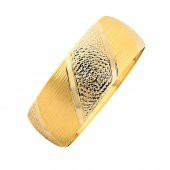 14 Ayar Altın Şarnelli Bilezik 18 Gram - 1