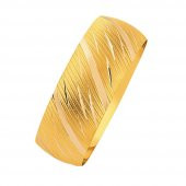 14 Ayar Mega Bilezik 25 Gram Yağmur Model - 1