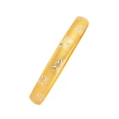 14 Ayar Altın Hediyelik Bilezik Çiçek Motifli 7 Gram - 1