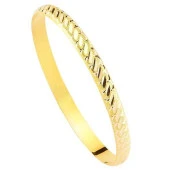 Hediyelik Bilezik 3,00 Gram Burma Model 14 Ayar Altın - 1