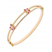 Çocuk Kelepçe Bilezik 5,10 Gram 14 Ayar Altın - 1