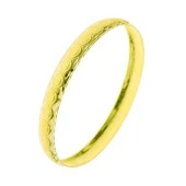 Hediyelik Bilezik 4,00 Gram Oval Desen 14 Ayar Altın - 1