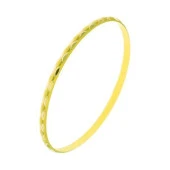 Hediyelik Bilezik 3,00 Gram Kesme Model 14 Ayar Altın - 1