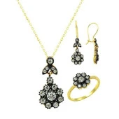 Üçlü Set Papatyalar 7,94 Gram 14 Ayar Altın - 1