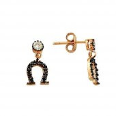 Küpe At Nalı 1,77 Gram 14 Ayar Altın - 1