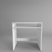 Beypazarı Bölmeli Masa, Beyaz 79x78x43 cm - 2