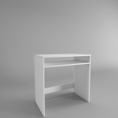 Beypazarı Bölmeli Masa, Beyaz 79x78x43 cm - 4