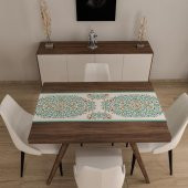 Dijital Baskılı Runner Yıkanabilir ve Silinebilir Kumaş Relax Desenli - 3