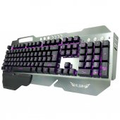 Rush RK707 Led Işıklı Metal Oyuncu Gaming Mekanik Hisli Klavye - 1