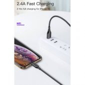 Apple MFİ Sertifikalı iPad Pro (12.9 inç) (2. nesil) Uym 2 Mt Şarj ve Data Kablosu, Hızlı Şarj Kablosu - 4