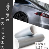 ModaCar GRİ Karbon Kaplama 1 Metre x 127 cm 558914 - 1