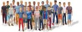 Barbie Yakışıklı Ken Bebekler Dwk44 - 6