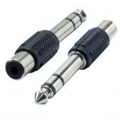 Powermaster 6.3 mm Stereo Erkek / 1 TOS Dişi Çevirici Jack - 1