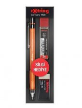 Rotring Okul Seti Visuclick Versatil + Min Silgi 0.7 MM Turuncu RO-VK07-TURUNCU - 1