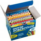 Robercolor Tebeşir Yuvarlak Tozsuz 100 LÜ Karışık Renk 539000 - 1