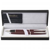 Scrikss Takım Kalem Dolma+Tükenmez Bordo 33 - 1