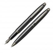 Scrikss Takım Kalem Dolma+Tükenmez Mat Siyah 88 - 1