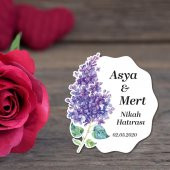Kişiye Özel 50 Adet Ahşap Nişan Magnet - 1 - 1