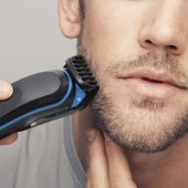 Braun MGK 5045 Erkek Bakım Kiti AutoSense Teknoloji Siyah&Mavi Kablosuz Islak&Kuru 7in1 Şekillendirici + Gillette Hediye - 2
