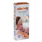 ELBEBEK ELİTE BEBEK BEZİ 1 NUMARA YENİDOĞAN 78 ADET - 2