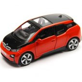 Vardem Çek Bırak Işıklı ve Sesli Bmw i3 Model Araba Mavi - 1
