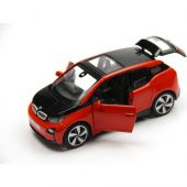 Vardem Çek Bırak Işıklı ve Sesli Bmw i3 Model Araba Mavi - 2