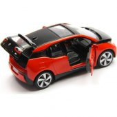Vardem Çek Bırak Işıklı ve Sesli Bmw i3 Model Araba Mavi - 4