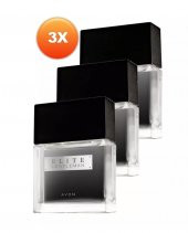 AVON Elite Gentleman Erkek Parfüm Edt 30 ml 3'lü Set - 1