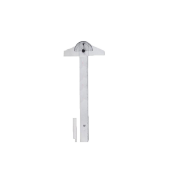 Hatas T Cetvel Mika İnce Bizote Minkale Başlık Akrilik 85 CM 1180 - 1