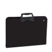 Abka Teknik Resim Çantası Fermuarlı 55x75 Siyah - 1
