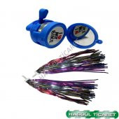 HSGL MAVİ AYNALI ZİL ve PÜSKÜL SET - 1