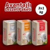 KAPPADOKİA KARABUĞDAY (GREÇKA) UNU + 1KG  YULAF UNU + 1 KG  SİYEZ EXTRA UNU1 KG - 1