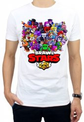 BRAWL STARS BRAWLERS TİŞÖRT (TİP 2) - 1
