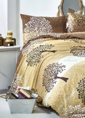 Toprak Ev Elegant %100 Pamuk Çift Kişilik Nevresim Takımı - 9276 - 3