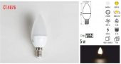 CT 4076 Cata 5 W Led Buji Ampul Beyaz Işık 6400k  E14 Duy - 3