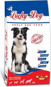 15 KG YETİŞKİN KÖPEK MAMASI LUCKY DOG ( KUZU ETLİ & PİRİNÇLİ ) KURU MAMAG KURU MAMA - 1