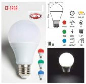 CT 4269 M Cata 10 W Led Ampul Mavi E27 Duy - 3