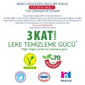 Bingo Oksijen Doğal İçerikli Toz Çamaşır Deterjanı 2 x 4 Kg - 6