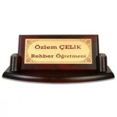 Ahşap Masa İsimliği Süblimasyon ve Lazer Baskı İçin - 3