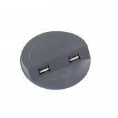 Çalışma Masası için Masa Üstü Usb Şarj Cihazı Siyah Adaptör Dahil - 6