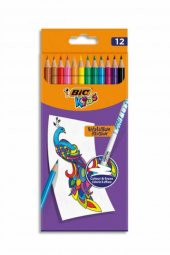 Kids Evolution Yuvarlak Kuru Boya Kalemi 12 Renk - 1