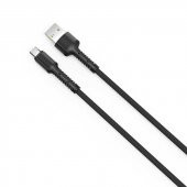 LS66 2.4A Hızlı Şarj 30CM Micro Akıllı Çip Usb Kablo - 6