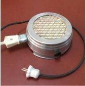 Taş ocak 19cm çapında 220V-1000W ateş tuğla ısıtıcı çabuk ısınan tel resistanslı elektrikli taş ocak - 1