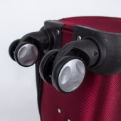 Escape 2020 Kumaş 8 Tekerlek Valiz Orta Boy Bordo - 4