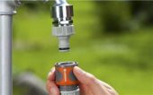 Gardena 18214-20 Stoplu Hortum Adaptörü 19 mm (3/4") - 3
