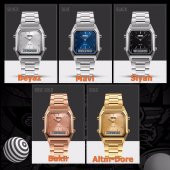 Skmei Analog-Dijital Retro Model Erkek Kol Saati 5 Farklı Renk 1220 - 2