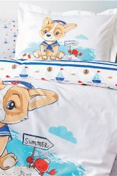 Özdilek Happy Summer  Bebek Nevresim Takımı Mavi - 1