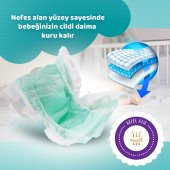 ELBEBEK ELİTE BEBEK BEZİ  2 NUMARA MİNİ 200 ADET - 4