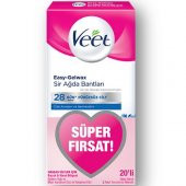 Veet Sir Ağda Bandı Bacak Vücut Fırsat Paketi 20li Hassas Cilt - 1