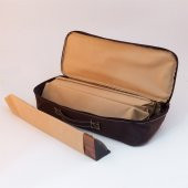 Helena Wood Art Kardelen El Yapımı Masif Ahşap Okey Takımı Mozaikli Gül - 4